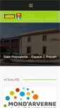 Mobile Screenshot of mairie-larocheblanche.fr